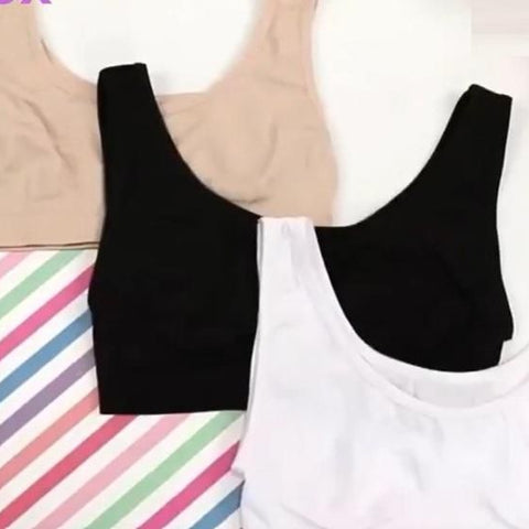 Women's Multicolor Air Bra Pack Of 3 Free Size