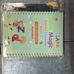 Sank Magic Practice Copybook (4 BOOKS,1 PEN,1 GRIP,10 REFILL)
