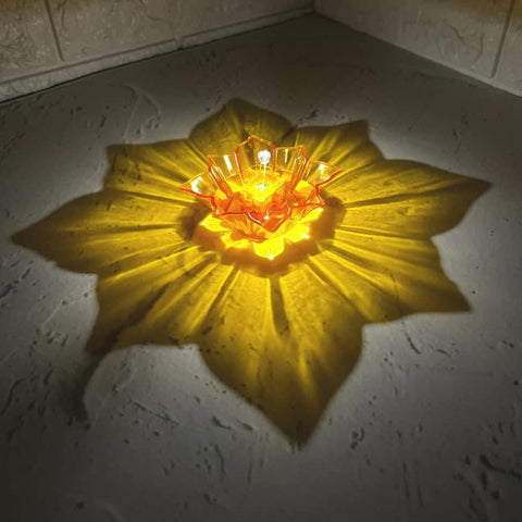 Electric Water Sensor Reflection Led Diyas Candle with Water Sensing Technology (Pack Of 6/12/24)