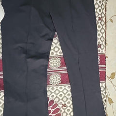 Women's Nontransparent Fabric Classic-Stylish Pant White